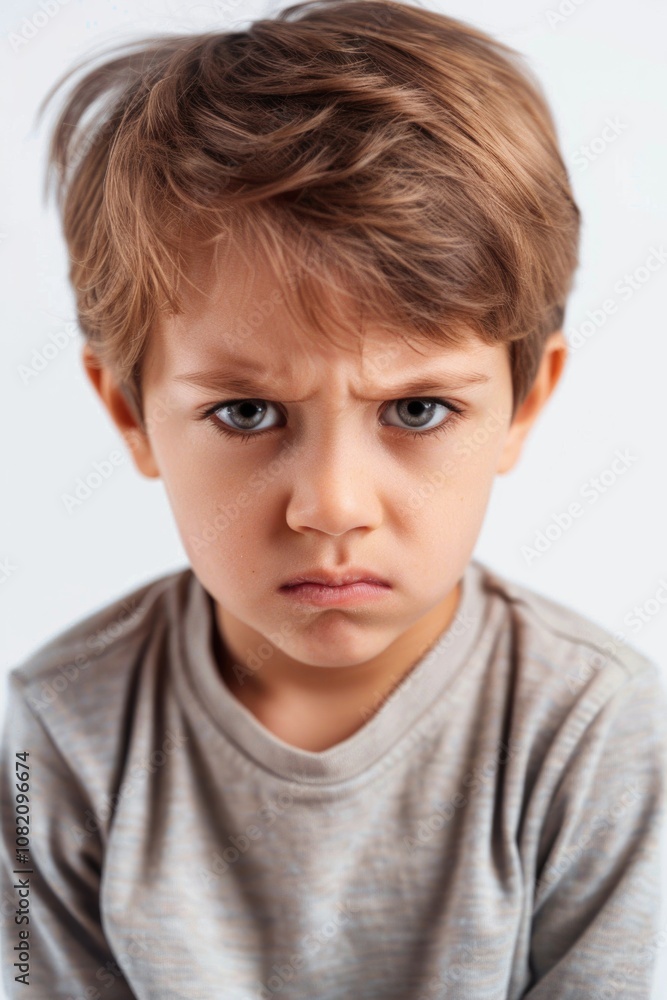 A young boy showing sadness and distress, suitable for use in stories or illustrations about emotional struggles A young boy showing sadness and distress, suitable for use in stories or illustrations about emotional struggles