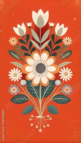 Vintage Floral Pattern