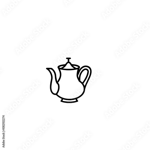 teapot and cup