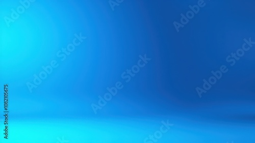 A Soft Gradient of Blue Hues Creates a Simple and Minimalist Background for Design Projects