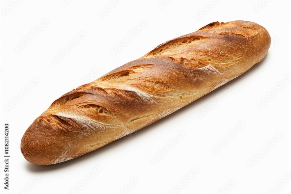 Golden Crust Baguette: A perfectly baked baguette, showcasing its golden-brown crust and airy texture. A culinary delight captured in exquisite detail. Golden Crust Baguette: A perfectly baked baguette, showcasing its golden-brown crust and airy texture. A culinary delight captured in exquisite detail.