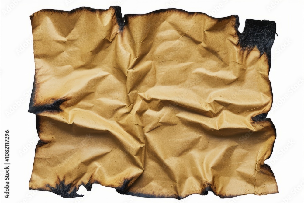 Ancient Treasure Map: Burned Edges Parchment Texture Ancient Treasure Map: Burned Edges Parchment Texture