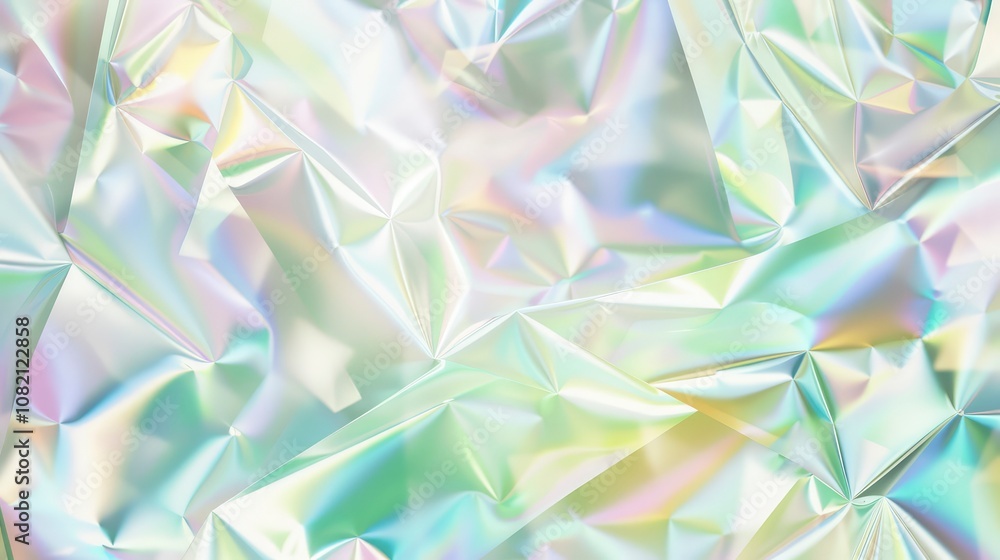 Abstract smooth silky hologram colorful background Abstract smooth silky hologram colorful background