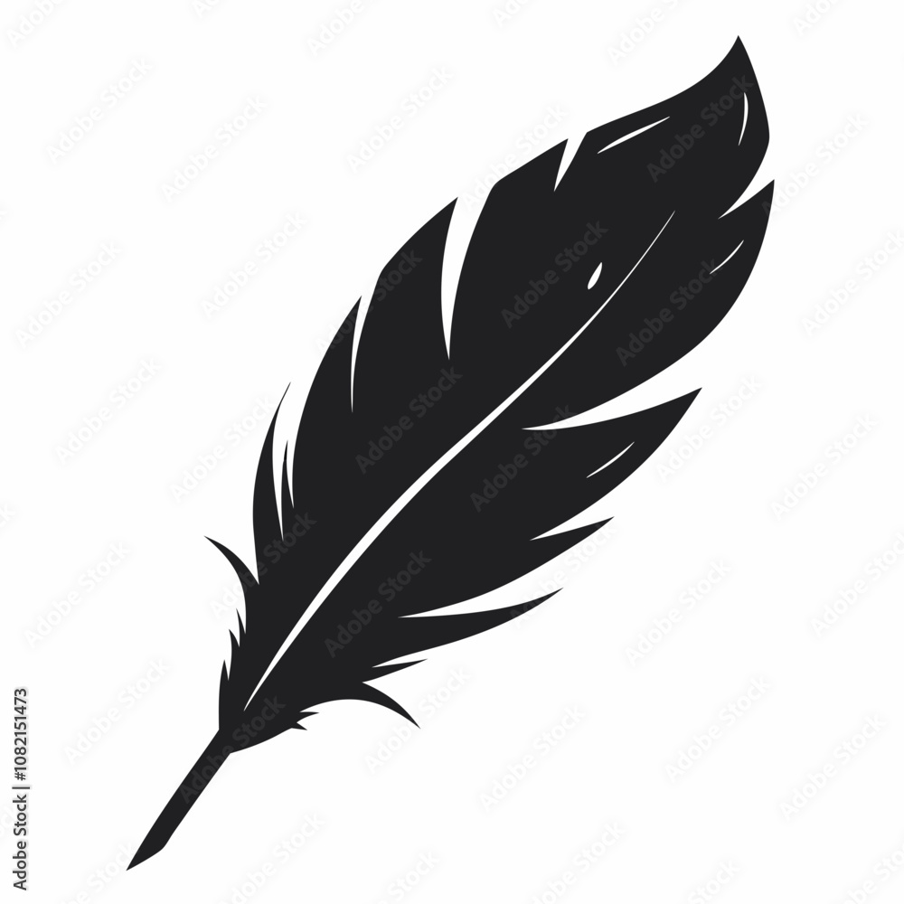 Abstract Feather Silhouette Collection – Elegant Vector Illustrations for Nature, Boho, and Decorative Designs Abstract Feather Silhouette Collection – Elegant Vector Illustrations for Nature, Boho, and Decorative Designs