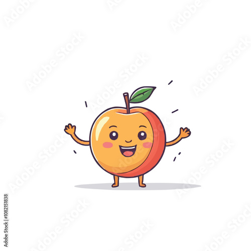 business illustration of a apple 