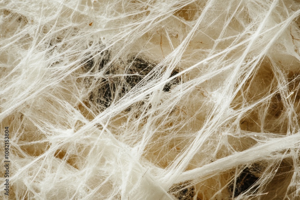Microscopic View of Asbestos Fibers Highlighting Their Unique Structure and Composition in a High-Magnification Setting for Scientific Analysis and Study Microscopic View of Asbestos Fibers Highlighting Their Unique Structure and Composition in a High-Magnification Setting for Scientific Analysis and Study