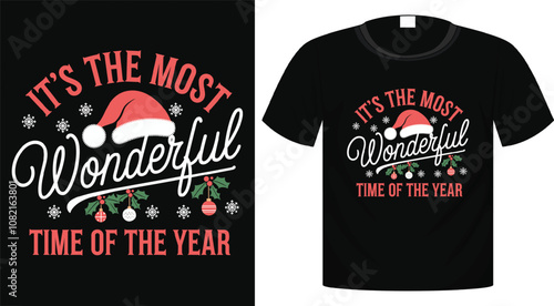 Christmas t-shirt design, typography, holiday, Sticker, Bag, Mug Design