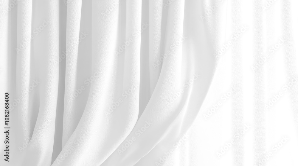 Soft white curtains background for graphic design or wallpaper. Soft white curtains background for graphic design or wallpaper.