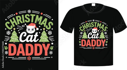 Christmas t-shirt design, typography, holiday, Sticker, Bag, Mug Design