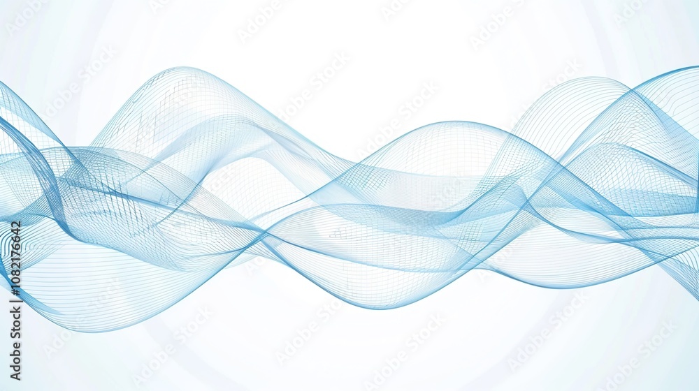 Simple abstract lines blue gradient business technology background Simple abstract lines blue gradient business technology background