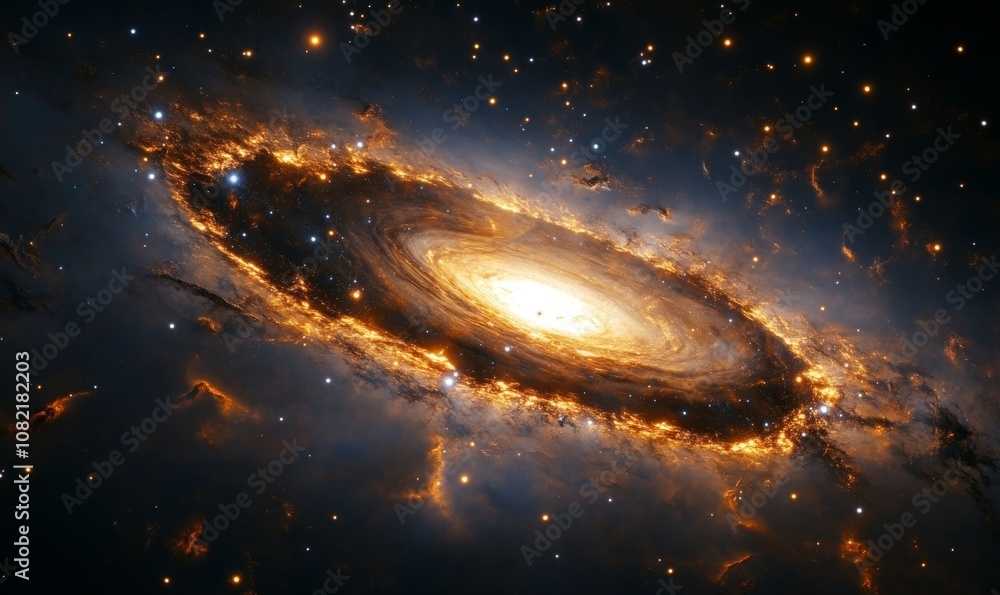 black hole surrounded by glowing light and stars, Generative AI black hole surrounded by glowing light and stars, Generative AI