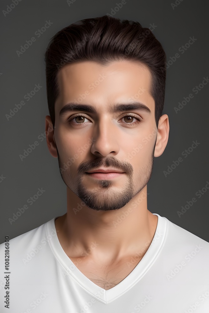 ia generated. look of a man man looking straight ahead. portrait of a man. portrait of a person. ia generated. look of a man man looking straight ahead. portrait of a man. portrait of a person.