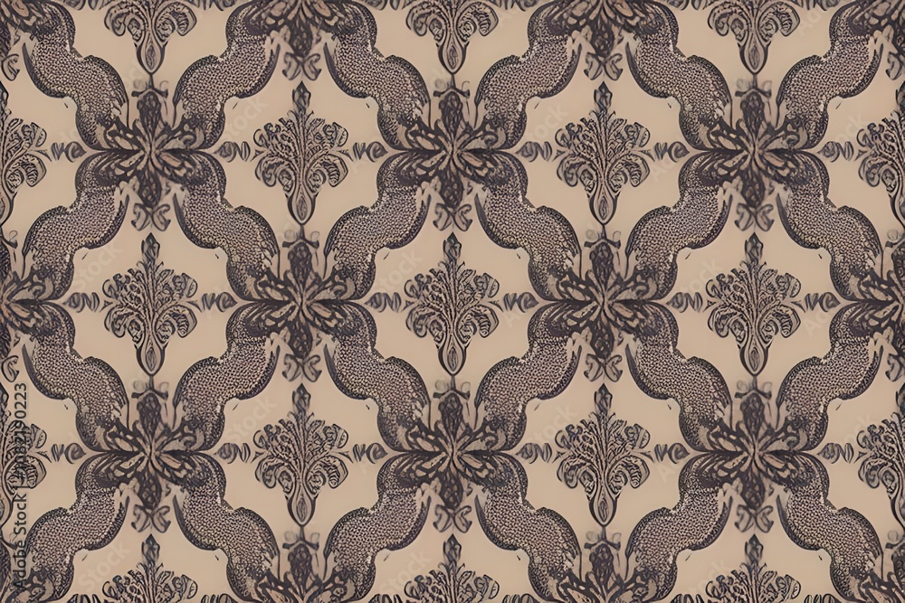 Fototapeta premium ia generated. Vector abstract geometric islamic background. Based on Muslim ethnic ornaments. Intertwined paper stripes. Elegant background for cards, invitations, etc.