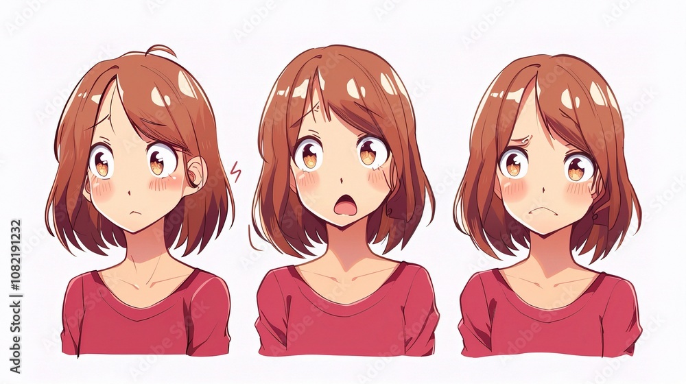 Anime Expression Pack: Unlock a World of Vivid Emotions and Charming Characters Anime Expression Pack: Unlock a World of Vivid Emotions and Charming Characters