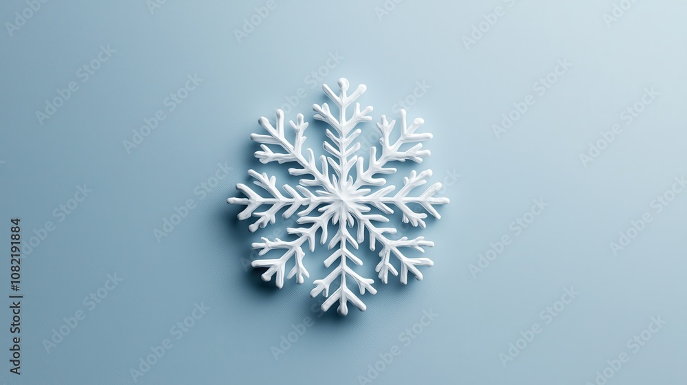 Creating elegant frozen snowflake clipart for seasonal designs digital art cool color palette aesthetic winter theme Creating elegant frozen snowflake clipart for seasonal designs digital art cool color palette aesthetic winter theme