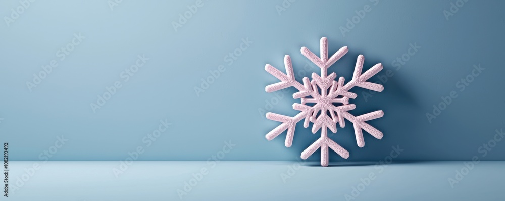 Creating minimalist frozen snowflake clipart for seasonal designs digital space graphic content cool tones unique concept Creating minimalist frozen snowflake clipart for seasonal designs digital space graphic content cool tones unique concept