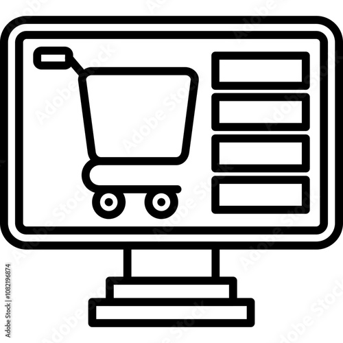 Online Storefront Icon