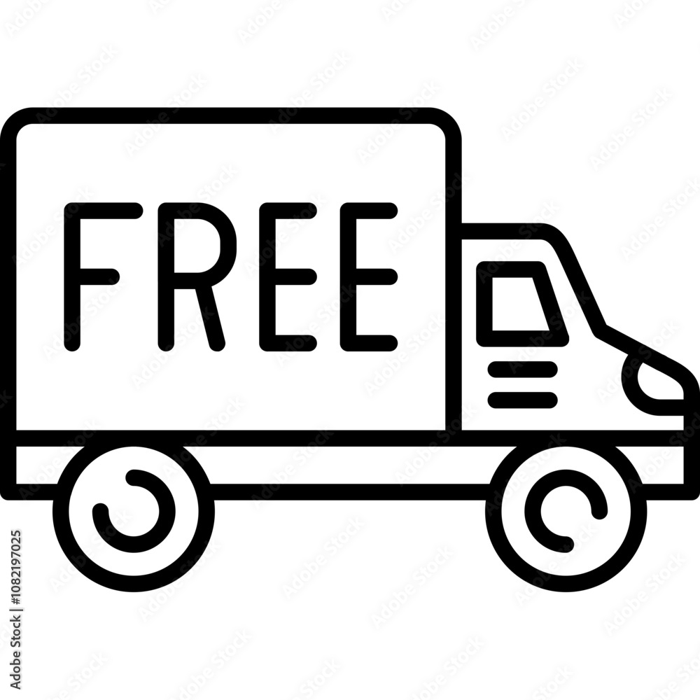 Free Shipping Icon Free Shipping Icon