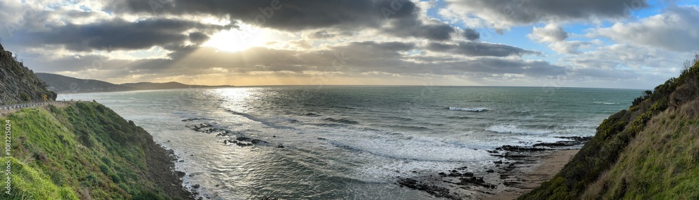 Sunrise coastline Sunrise coastline