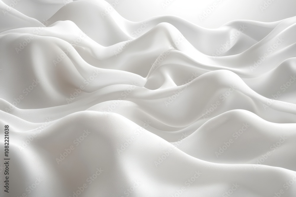 Obraz premium white technological blurred background