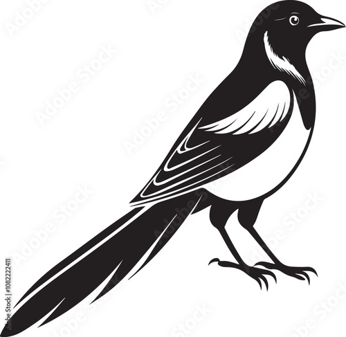 cuban trogon bird vector illustration