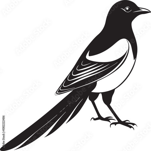 cuban trogon bird vector illustration