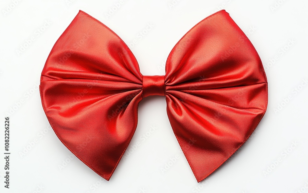 red bow professional stock photo on white background red bow professional stock photo on white background