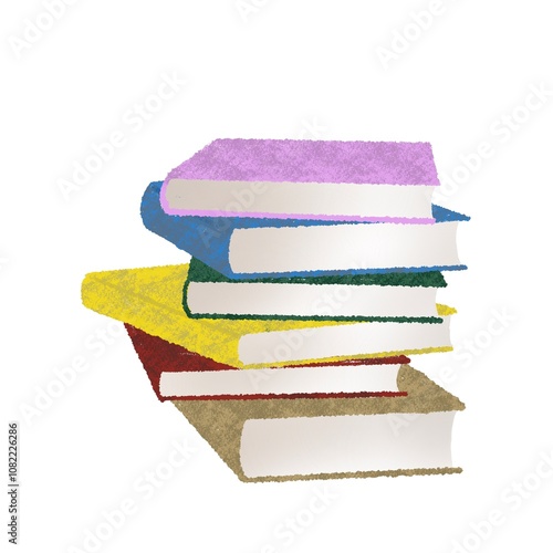 stack of books