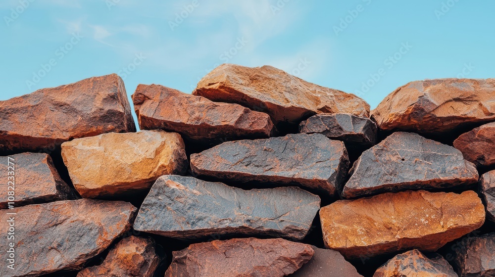 On the rock, Wilderness stone backdrop, isolated and rugged terrain, earthy tones On the rock, Wilderness stone backdrop, isolated and rugged terrain, earthy tones