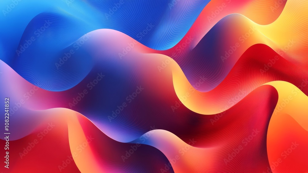 Abstract red and blue surface gradient Abstract red and blue surface gradient