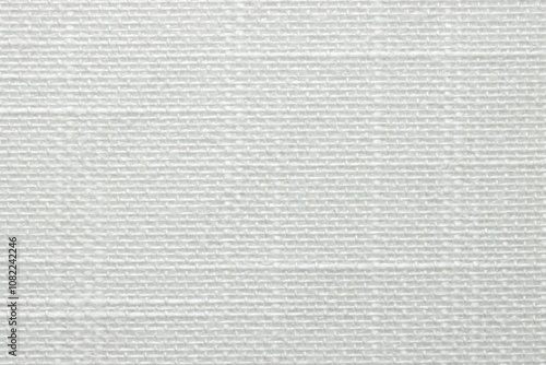 White Fabric Texture Closeup photo