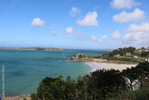 paysage de la mer en Bretagne  photo