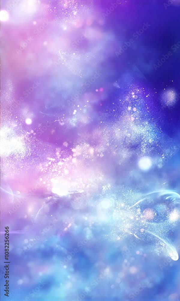 A dreamy abstract background with soft colors and sparkling bokeh effects. A dreamy abstract background with soft colors and sparkling bokeh effects.