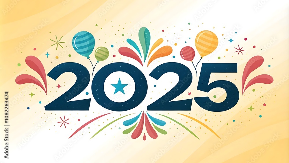 2025 happy new year text effect design 2025 happy new year text effect design