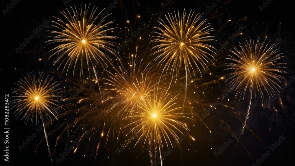 fireworks in the night sky fireworks in the night sky