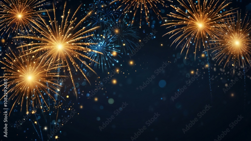 fireworks on the night sky fireworks on the night sky