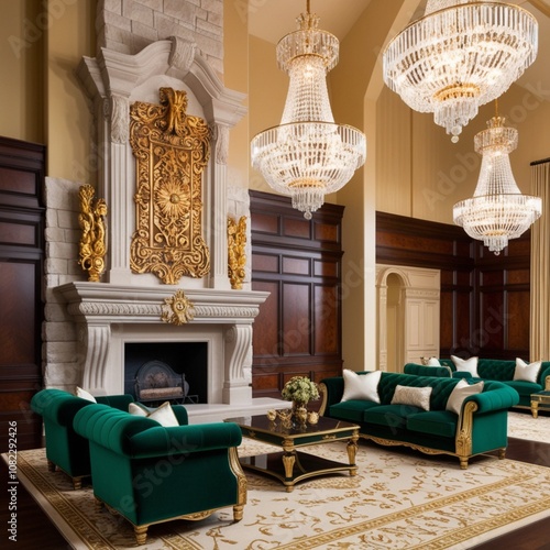 Luxurious Living background 