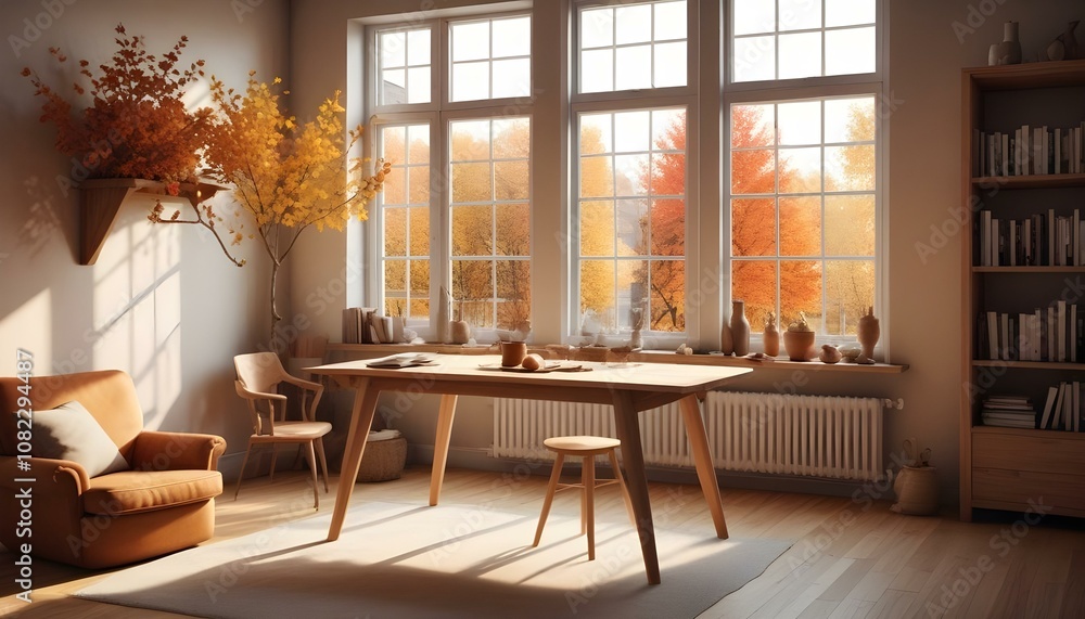 white chair in a room