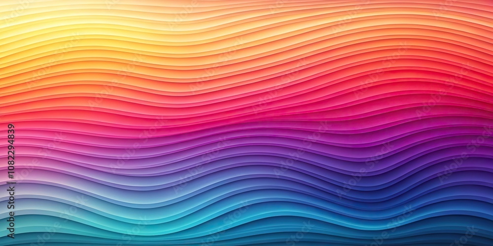 Fototapeta premium Abstract wave gradient texture background
