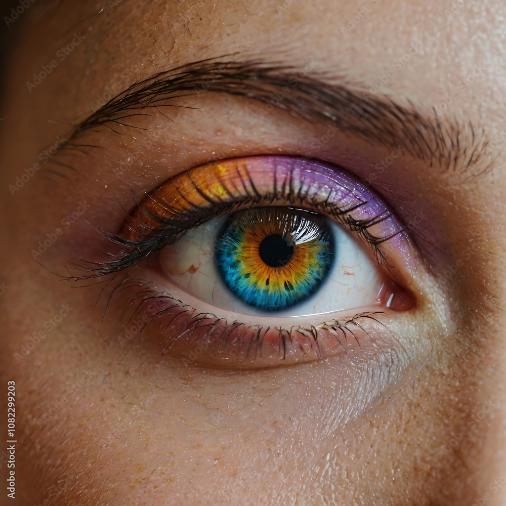 Fototapeta premium close up of eye