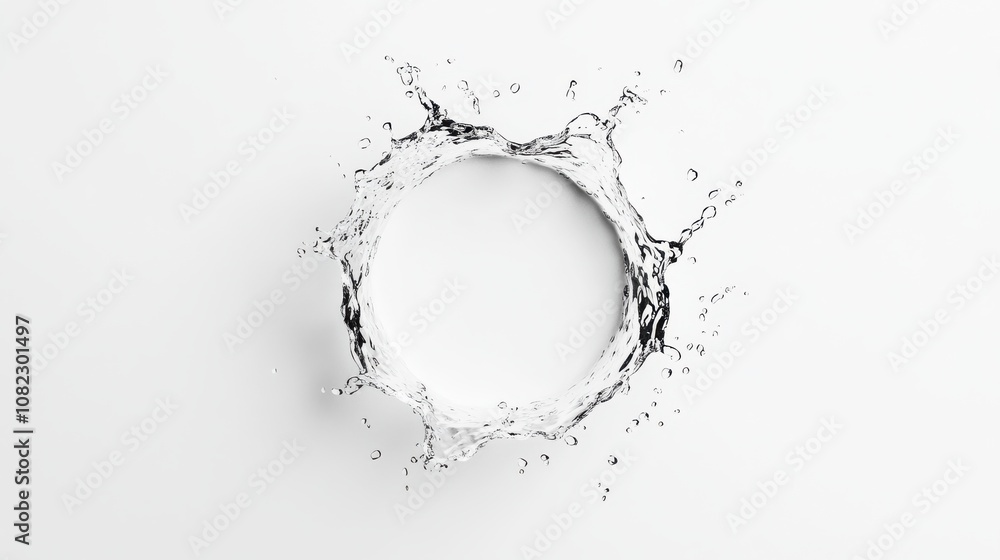 Water splash action abstract environment circular shape minimalist aesthetic conceptual design for creative projects Water splash action abstract environment circular shape minimalist aesthetic conceptual design for creative projects