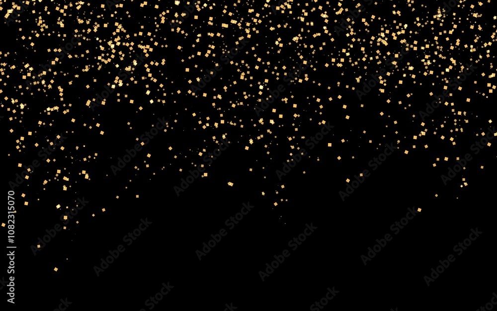 Luxury gold glittering confetti overlay background, christmas, new year, wedding, anniversary Luxury gold glittering confetti overlay background, christmas, new year, wedding, anniversary