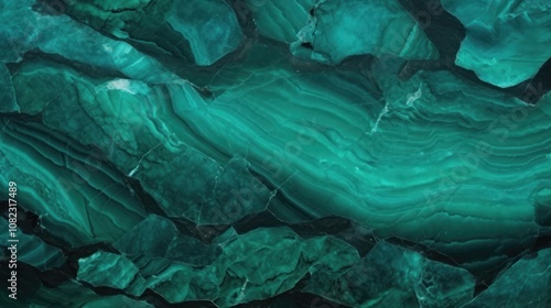 abstract background, the texture of the mineral stone Atacamite photo