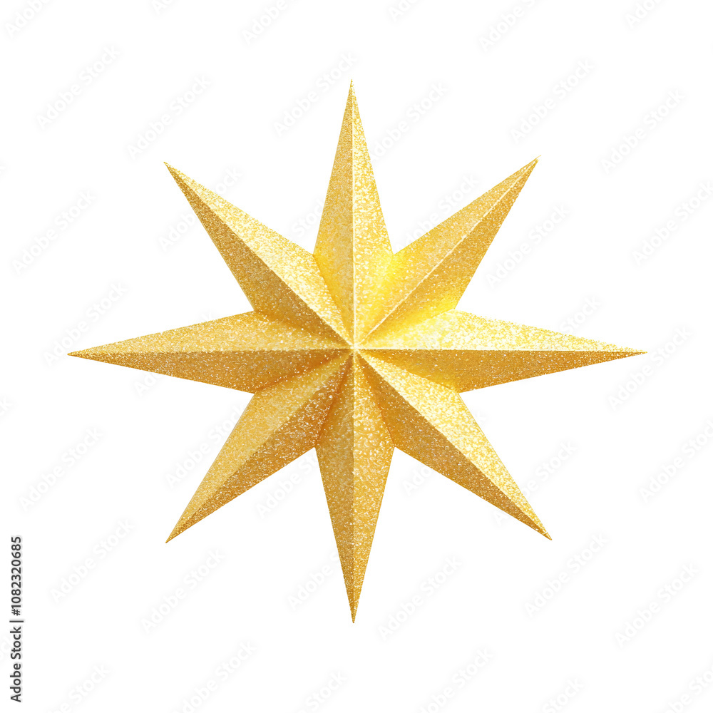 Golden Star with Points Shining Brightly, Perfect for Holiday Decorations, Seasonal Themes, and Festive Events, Capturing the Spirit of Celebration and Joy Golden Star with Points Shining Brightly, Perfect for Holiday Decorations, Seasonal Themes, and Festive Events, Capturing the Spirit of Celebration and Joy