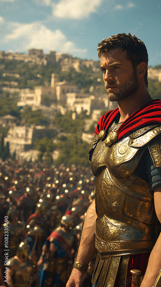 Obraz premium Ancient Roman general and consul