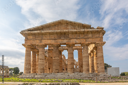 temple of Neptun, Paestum, Italy photo