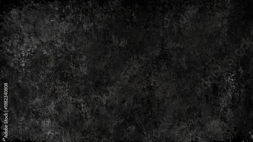 Abstract black grunge texture background