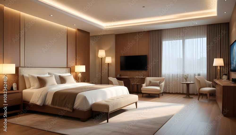 modern living room with a bed modern living room with a bed