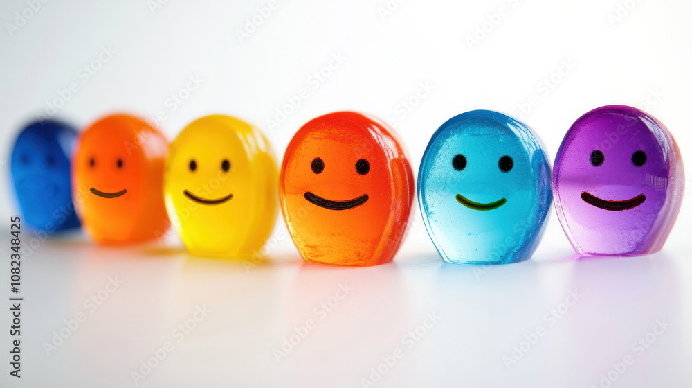 colorful emotional guidance scale group of figure icon colorful emotional guidance scale group of figure icon