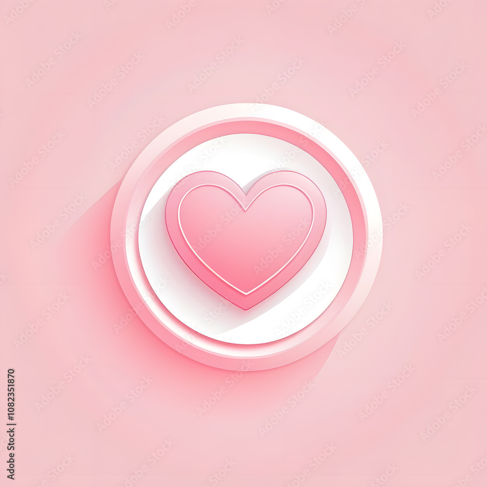 pink background with heart pink background with heart